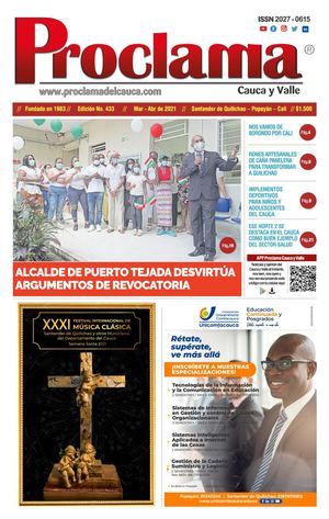 Edición No. 433 Proclama Cauca y Valle Mar-Abr 2021