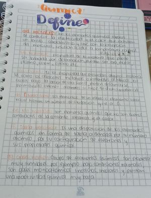 Tarea #1 de Quimica