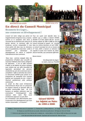 En Direct Du Conseil N°11 Juillet 2019