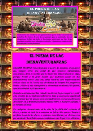 El Poema De Las Bienaventuranzas Mercedes Cruz Reyes