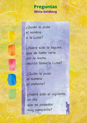 Preguntas (Mirta Goldberg)