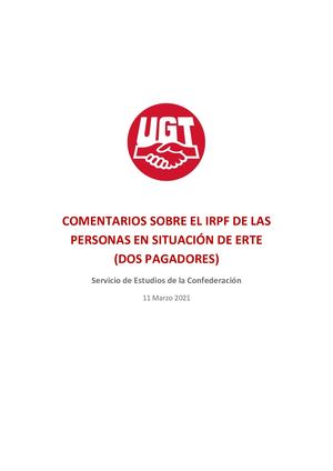 Irpf De Las Personas En Situación De Erte (Dos Pagadores) (1)