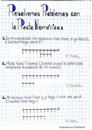 Rectas Númericas F L