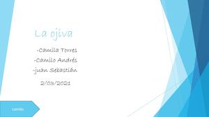 La Ojiva Estadistica