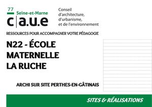 N22-Ecole Maternelle La Ruche Perhes En Gatinais