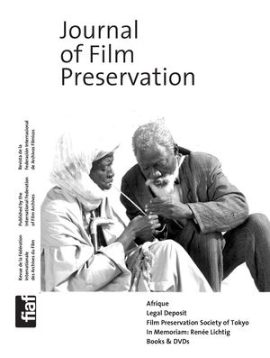 JOURNAL OF FILM PRESERVATION #76, April 2008