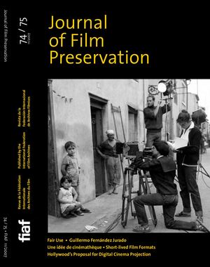 JOURNAL OF FILM PRESERVATION #74/75, November 2007