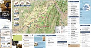 Carte Touristique Saint Marcellin Vercors Isère 2021