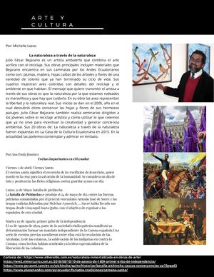 Periodico Arte y Cultura