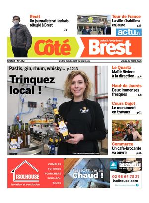Cote Brest S12 N°382 24 au 30 mars 2021