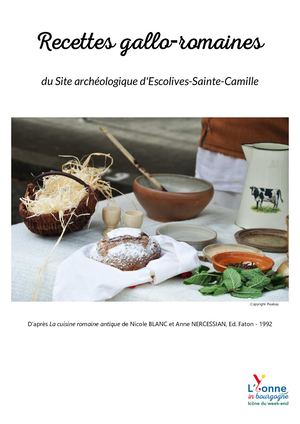 Livret De Recettes Du Site Archeologique D'escolives
