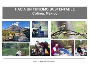 Hacia Un Turismo Sustentable Colima