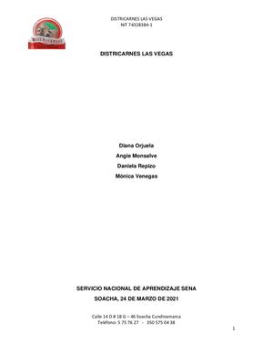 Districarnes Las Vegas Entregable Final Fase Ejecución