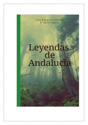 Leyendas De Andalucía 5º Ay B