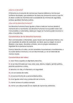 Derechos Humanos