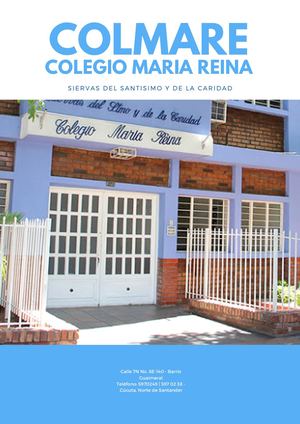 Colmare Colegio Maria Reina