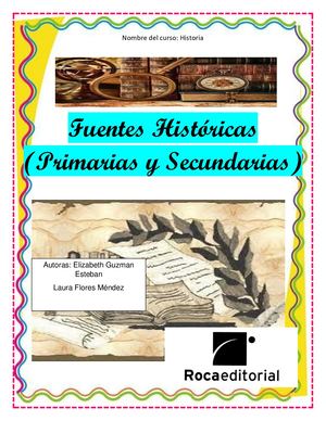 09 Fuentes Primarias Y Secundarias