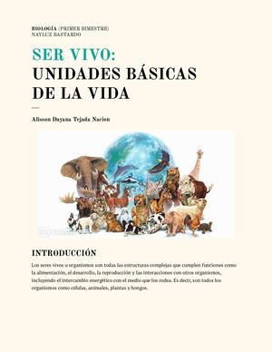 Ser vivo