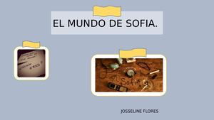 El Mundo De Sofia