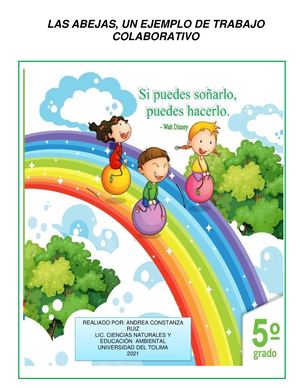 Guia Educativa Las Abejas De Grado Quinto