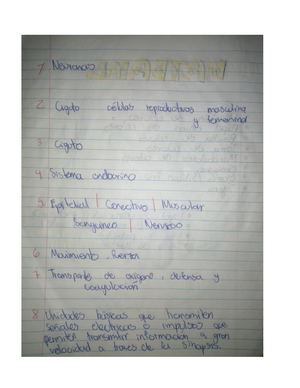Cuestionario Hecho En Clase