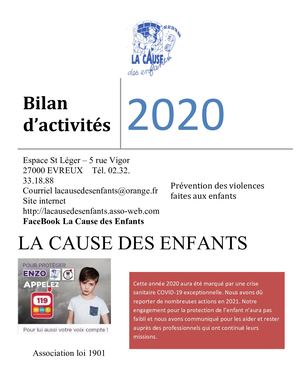 Bilan D Activites 2020 250321