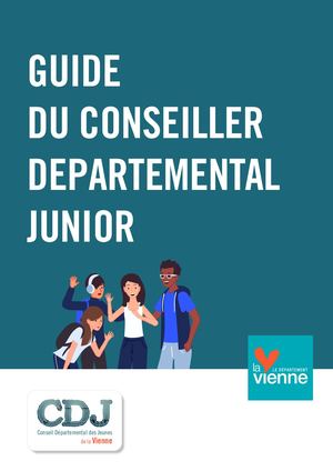 Guide du Conseiller Départemental Junior