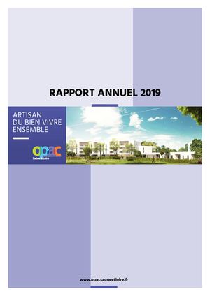 Rapport annuel 2019
