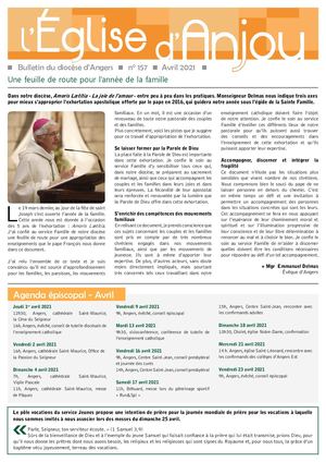 L'Église D'Anjou - Avril 2021