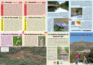 Mapa Senderista de Jimera de Líbar, Serranía de Ronda