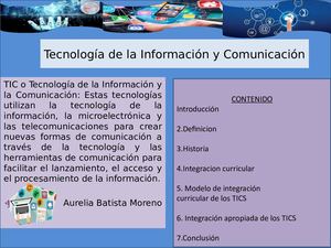 Tecnología De La Información Y Comunicación (1)