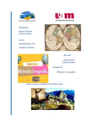 Historia Y Geografía