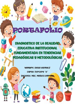 Portafolio De Diagnostico. Rosa Vasquez