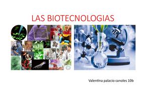 Las Biotecnologias
