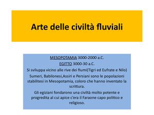 Arte Delle Civiltà Fluviali