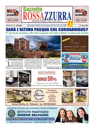 Gazzetta Rossazzurra Anno Vi N 6 Del 27 3 2021