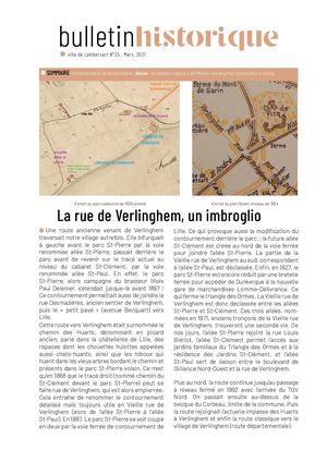 Bulletin Historique N°25 Mars 2021