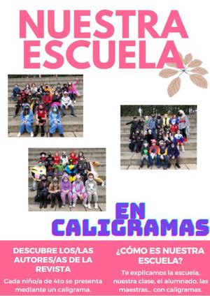 Nuestra escuela en caligramas