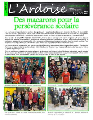 L'Ardoise - Mars 2021