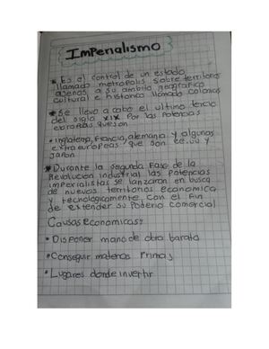 Apuntes Imperialismo