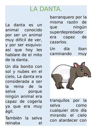 La Danta Cuento Calameo Jacobo Moncada