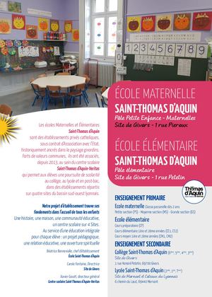 Plaquette Ecoles Givors Rentree 2021