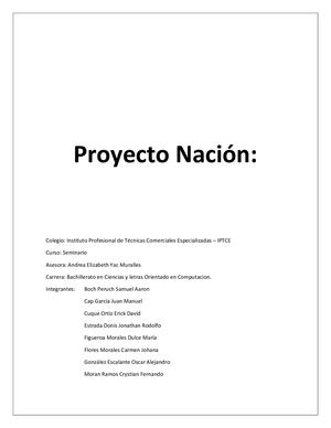Proyecto Nación