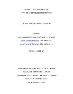Grupo 153003 17 Unidad 2 Vigilancia Epidemiologica