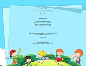 Cartilla Digital Conociendo las Políticas Publicas Educativas