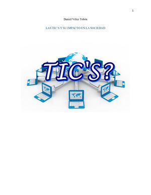 Las Tic´s Y Su Impacto En La Sociedad
