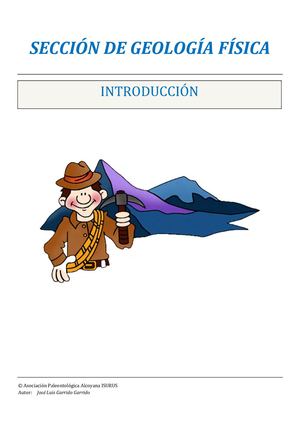 01 Sección De Geología, Introducción Modelado Kárstico