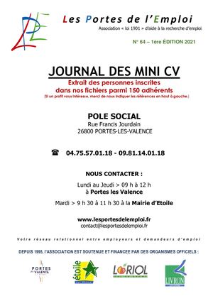 Journal Mini Cv Mars2021