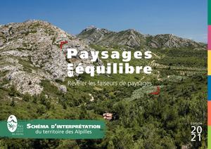 Schéma d'interprétation des Alpilles