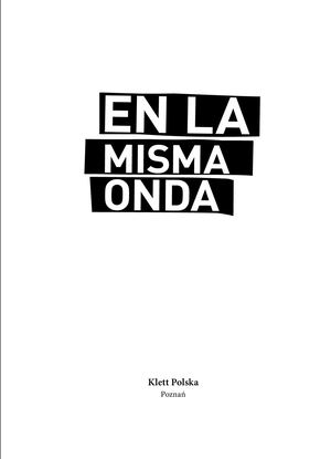 Księga idiomów, czyli: En la misma onda PONS [hiszpański]
